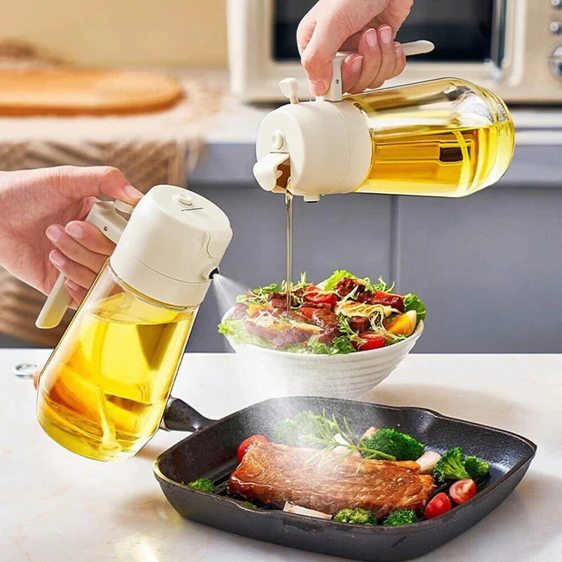 2-in-1 Oil Dispenser and Sprayer