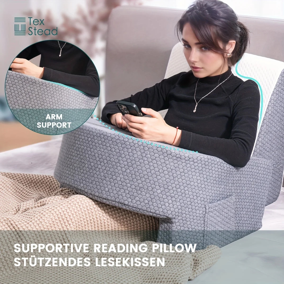 TotalRest™ - Ergonomic Arm Rest Pillow
