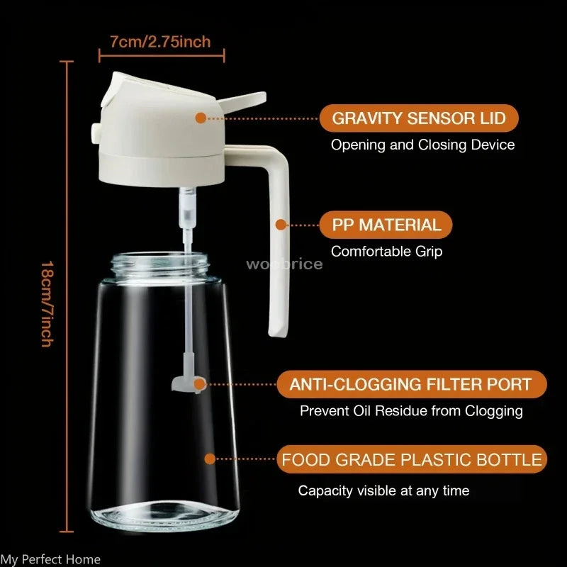 2-in-1 Oil Dispenser and Sprayer