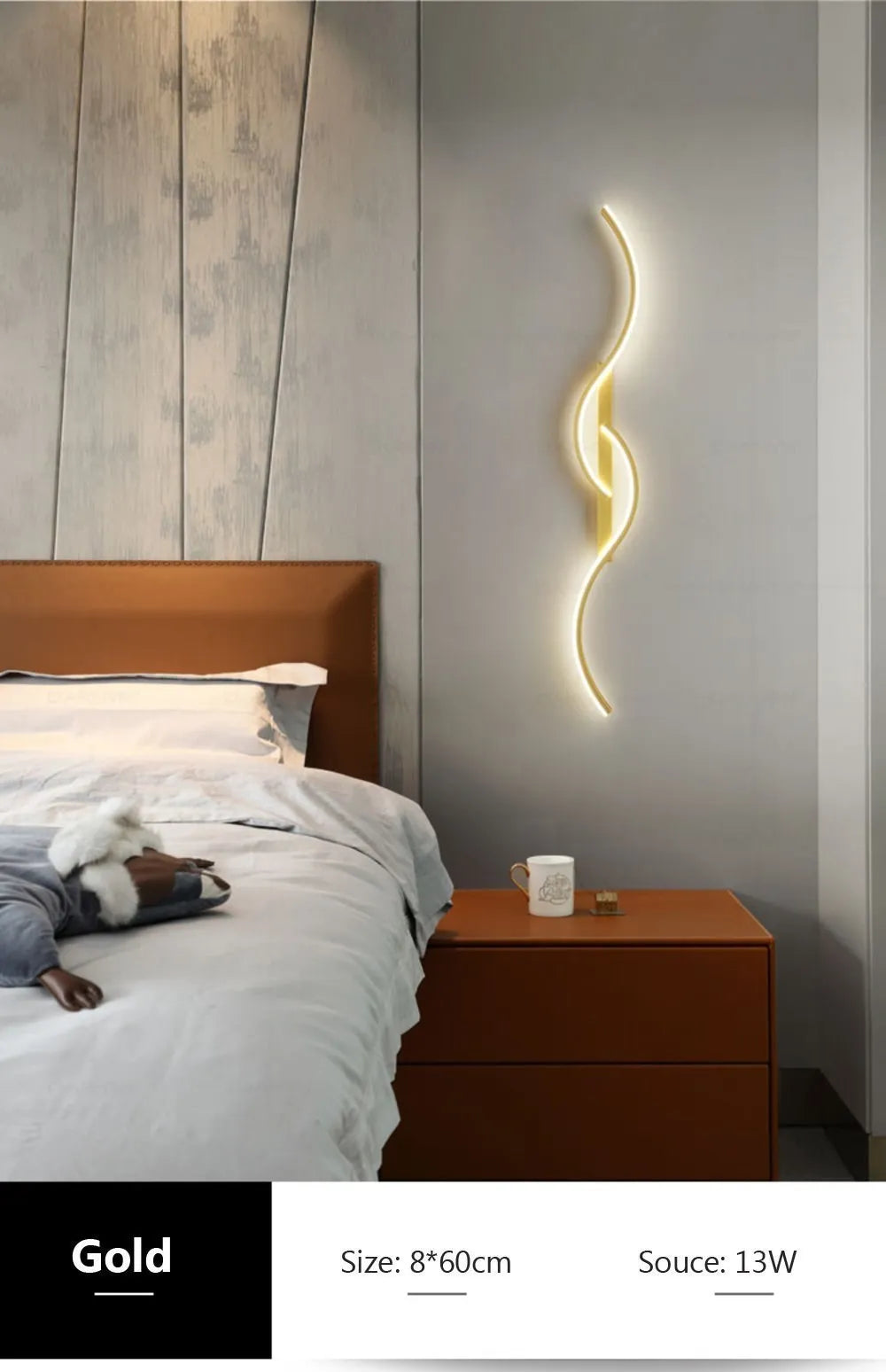 SleekGlow™ LED Wall Lamp