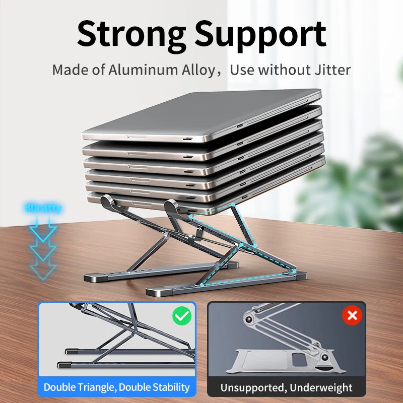 N8 Aluminium Adjustable Laptop Stand