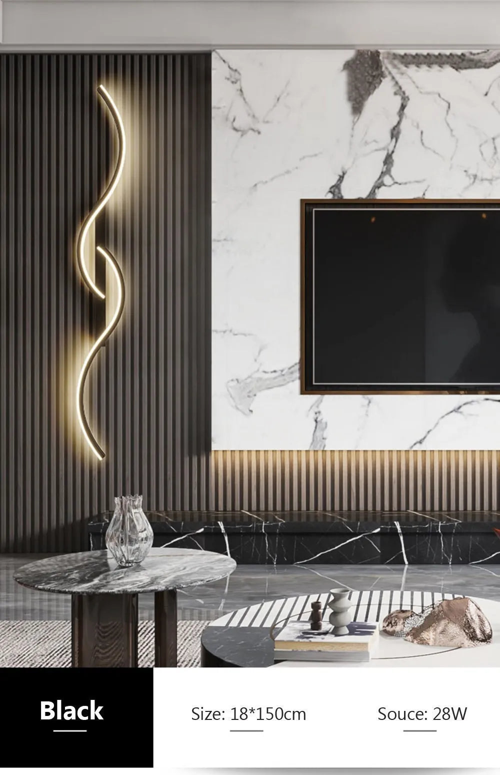SleekGlow™ LED Wall Lamp