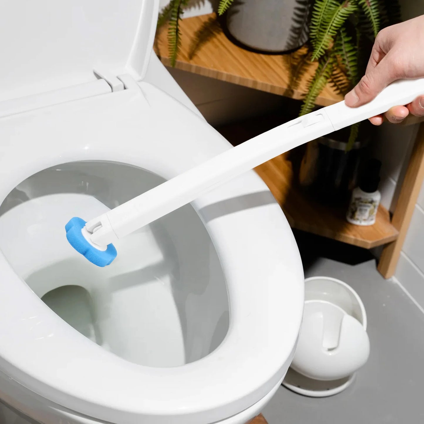 FreshFlush™ Disposable Toilet Brush Kit
