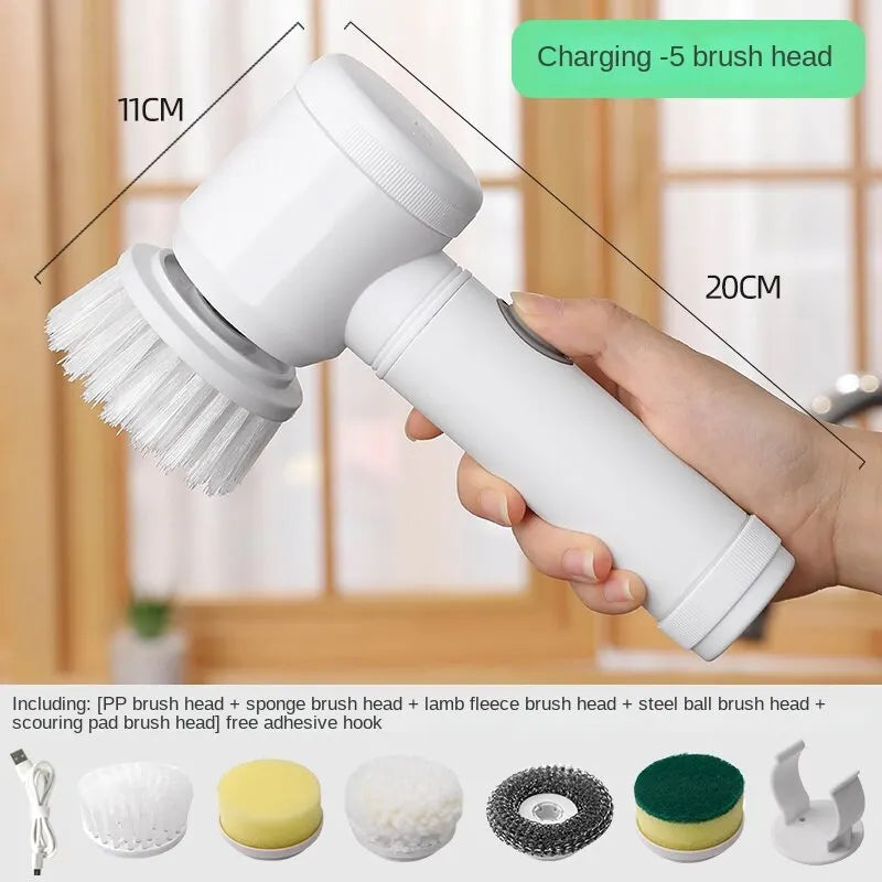 PowerScrub Pro™ - Multi-functional Electric Cleaning Brush