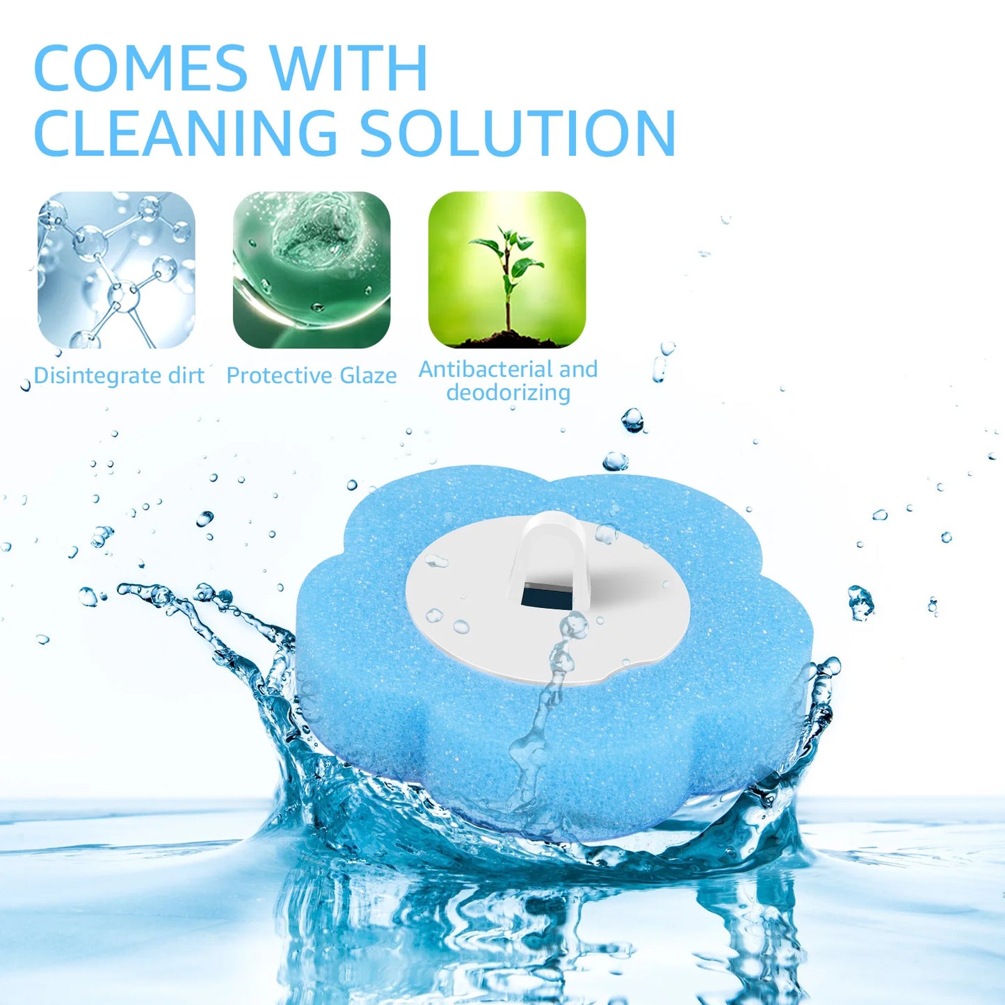 FreshFlush™ Disposable Toilet Brush Kit