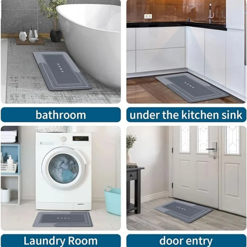 Super Absorbent Bathroom Floor Mat