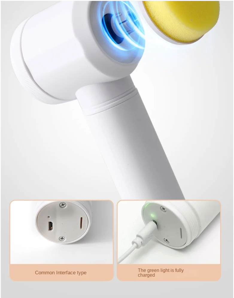 PowerScrub Pro™ - Multi-functional Electric Cleaning Brush