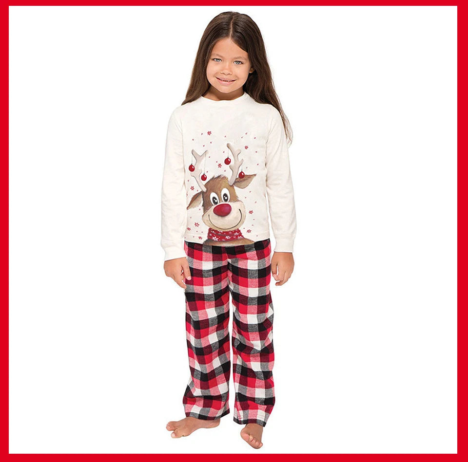 SnugglePJs matching Christmas PJs – Girl wearing pijamas