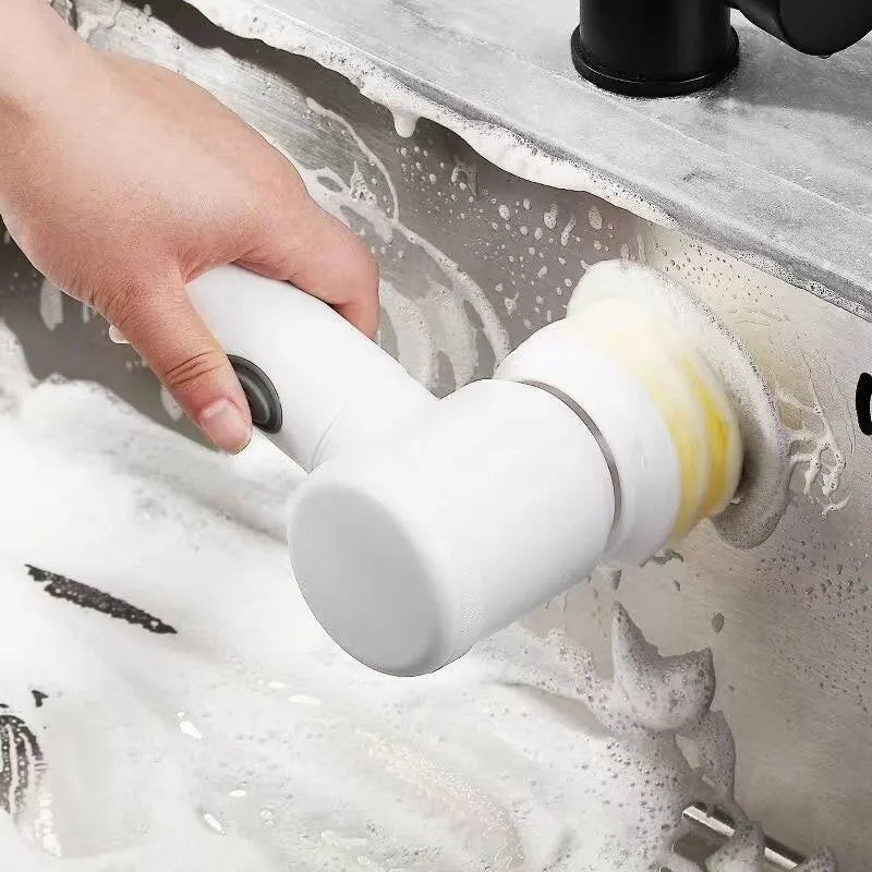 PowerScrub Pro™ - Multi-functional Electric Cleaning Brush