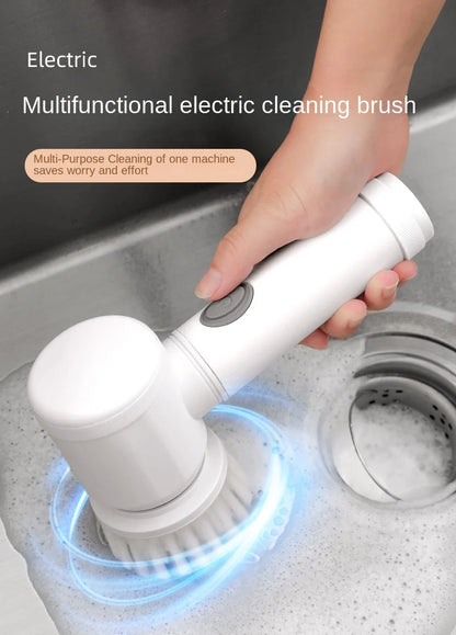 PowerScrub Pro™ - Multi-functional Electric Cleaning Brush