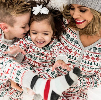 kids matching chritstmas pajamas