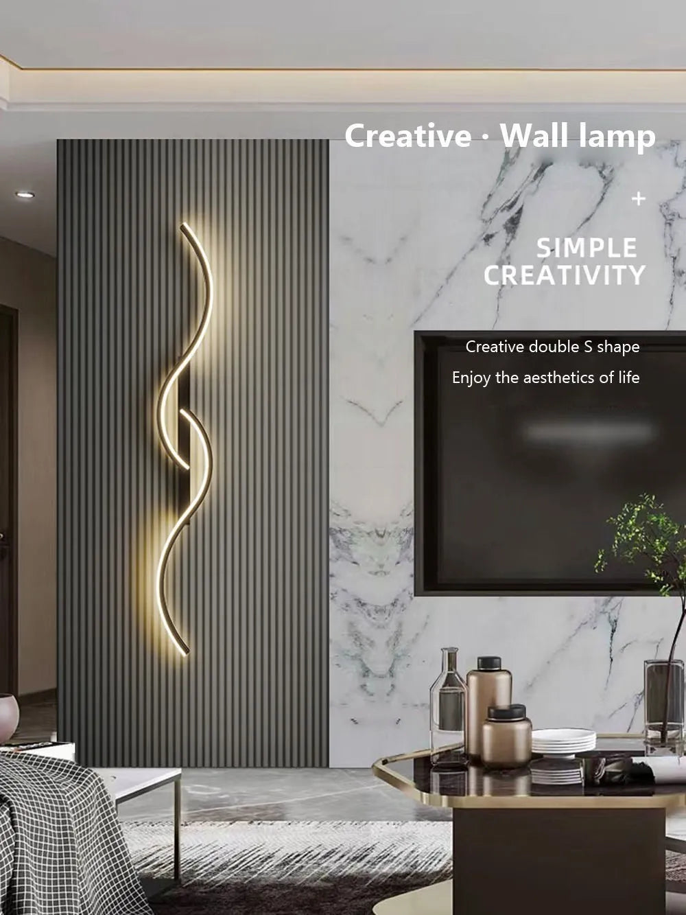 SleekGlow™ LED Wall Lamp